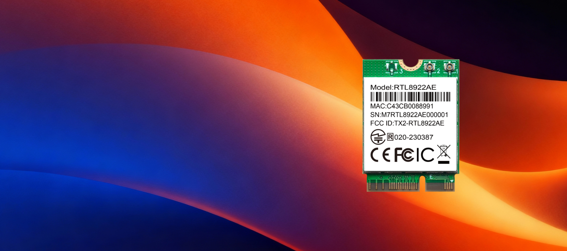 7920XU1 2T2R 802.11a/b/g/n/ac/ax WiFi+B5.3 Module