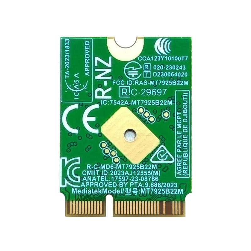 M7925BP1 2T2R 802.11a/b/g/n/ac/ax/be WiFi+BT5.4-module