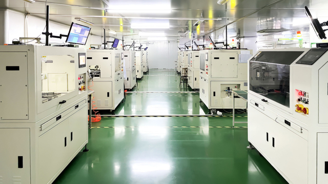 Semi-automatic test line
